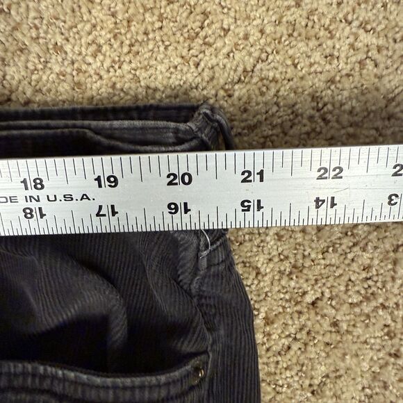 Lands' End Corduroy Pants Men's 42x30 Traditional Fit Expandable Waistband Gray - Picture 6 of 8